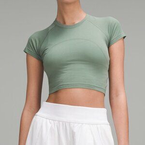 lululemon Swiftly Tech Cropped Short Sleeve Shirt 2.0